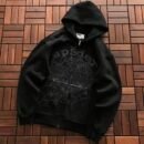 Sp5der fleece hoodie - fabric texture (7/25)