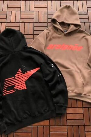 Sp5der fleece hoodie - detail close-up (28/28)