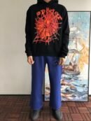 Sp5der fleece hoodie - front view (1/23)