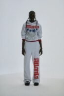 Sp5der fleece sweatpants - front view (1/29)