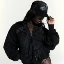 Sp5der fleece tracksuit set - front view (1/39)