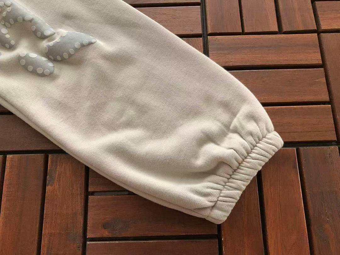 Sp5der fleece tracksuit set logo detail (photo 30/42)