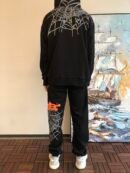 Sp5der fleece tracksuit set - front view (1/6)