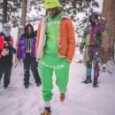 Sp5der fleece tracksuit set - front view (1/6)