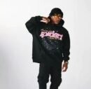 Sp5der fleece tracksuit set - front view (1/6)