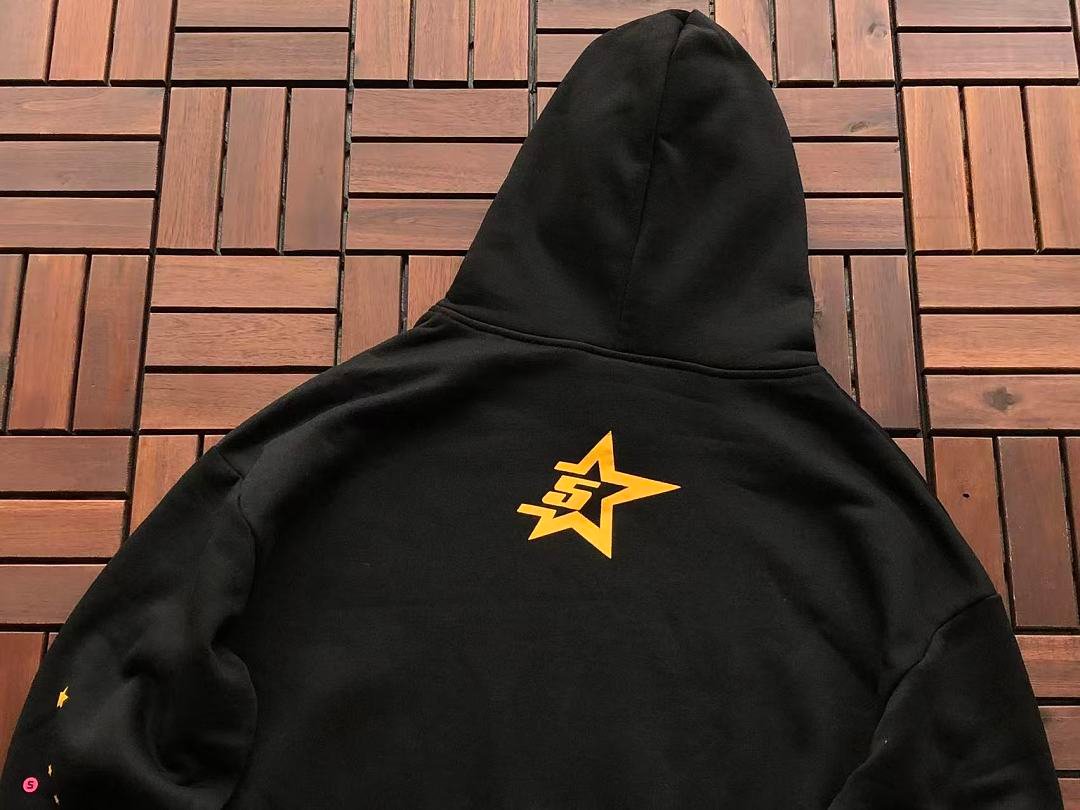Sp5der fleece tracksuit set logo detail (photo 30/148)