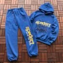Sp5der fleece tracksuit set - graphic close-up (41/41)
