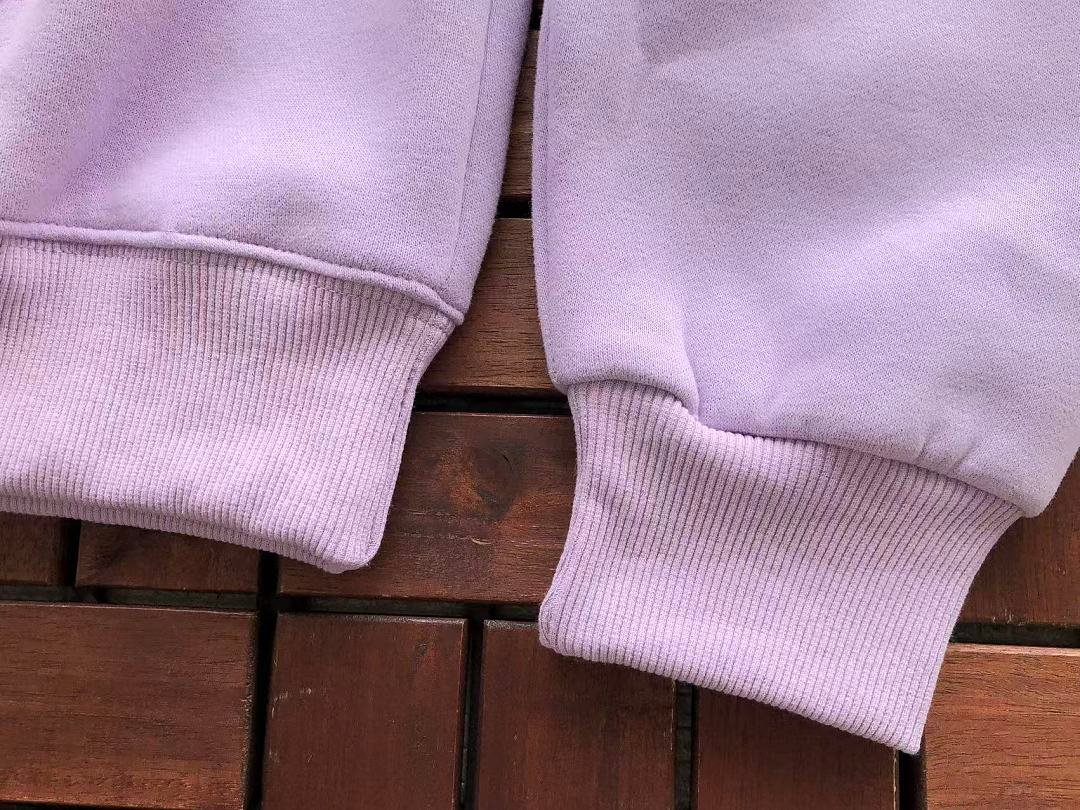 Sp5der fleece tracksuit set detail close-up (photo 16/86)