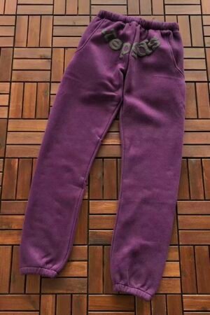 Sp5der fleece sweatpants - fabric texture (19/19)