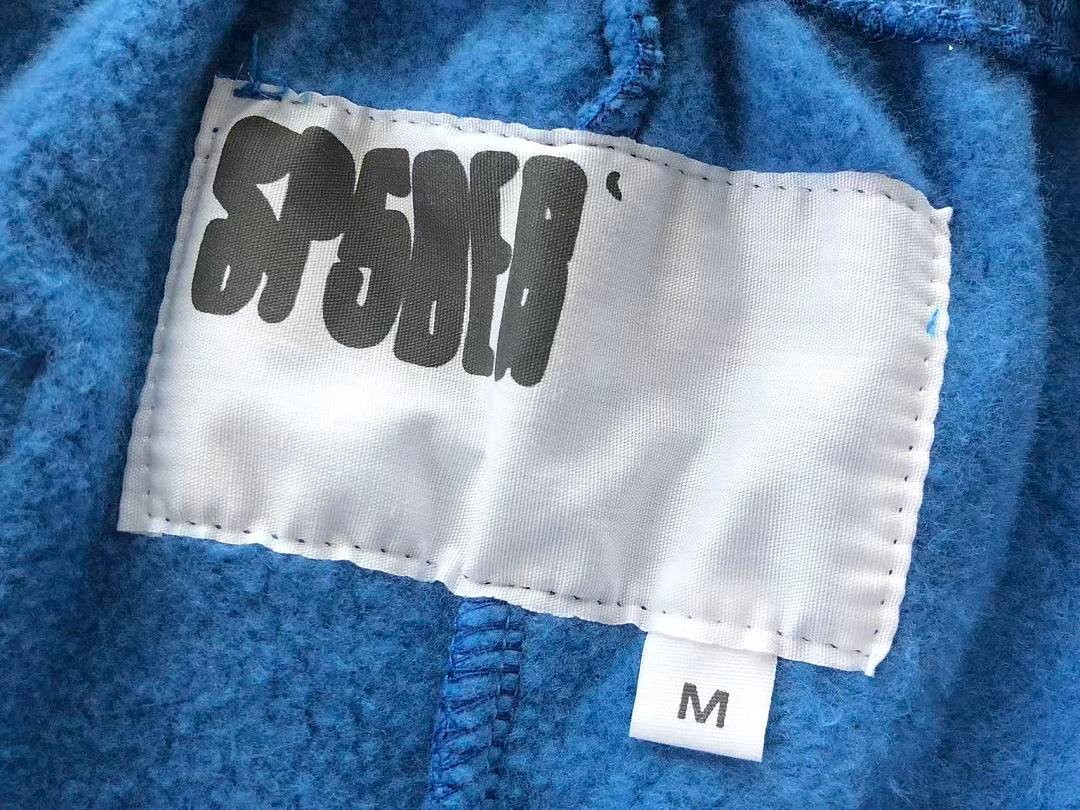 Sp5der fleece tracksuit set logo detail (photo 42/52)