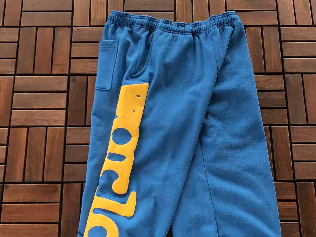 Sp5der fleece tracksuit set back view (photo 50/52)
