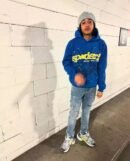 Sp5der fleece tracksuit set - front view (1/6)