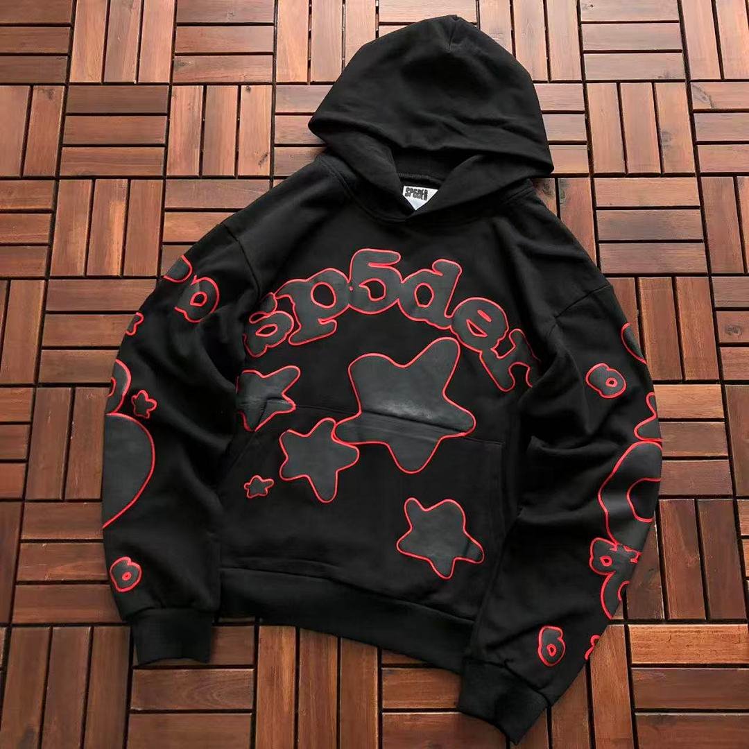 Sp5der hoodie flat lay (photo 24/24)