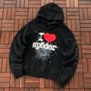 Sp5der hoodie - model wearing (23/23)