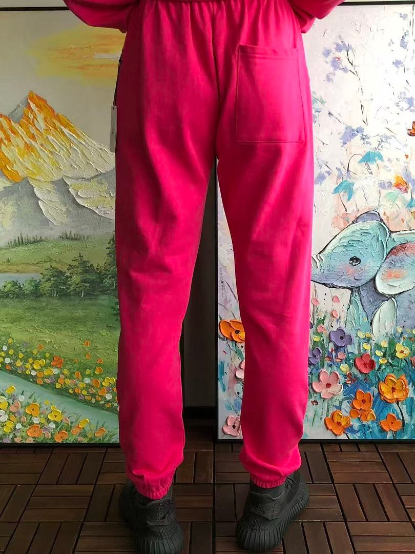 Sp5der sweatpants front view