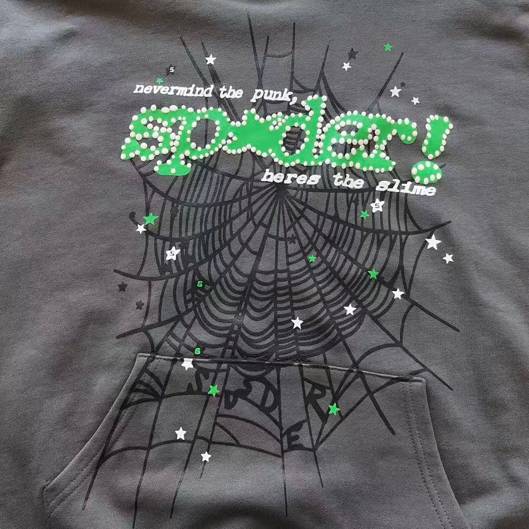 Sp5der tracksuit set back view
