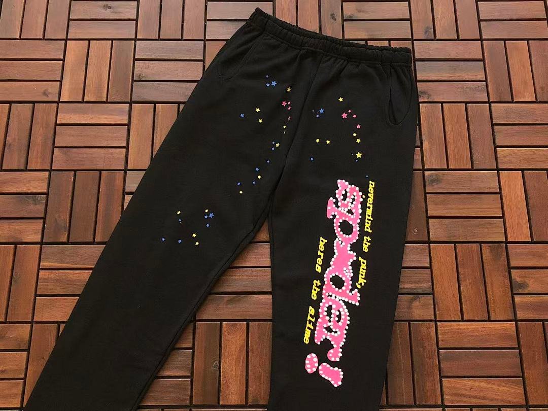 Sp5der tracksuit set back view (photo 26/128)