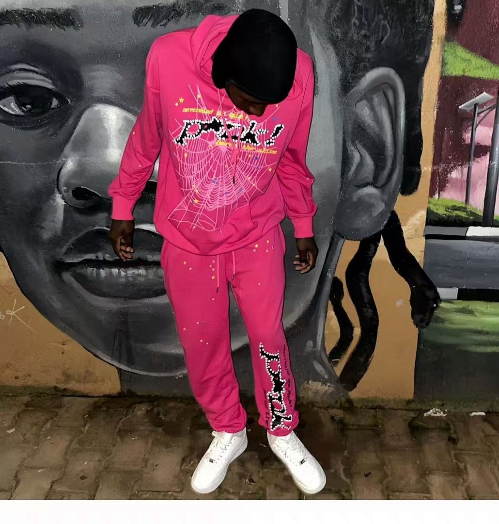 Sp5der tracksuit set front view (photo 61/128)