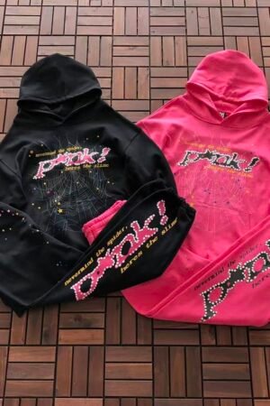 Sp5der tracksuit set - flat lay (60/60)