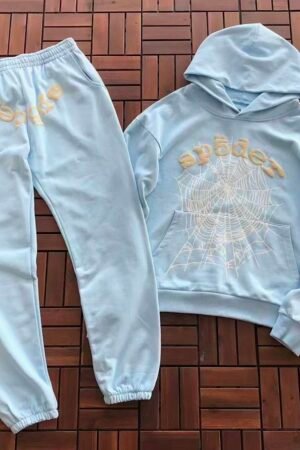 Sp5der tracksuit set - fabric texture (31/31)