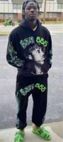 Sp5der tracksuit set - front view (1/41)