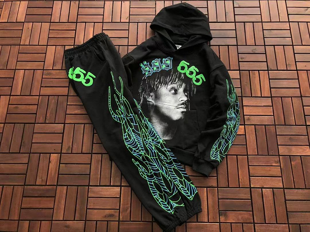 Sp5der tracksuit set graphic close-up (photo 41/41)