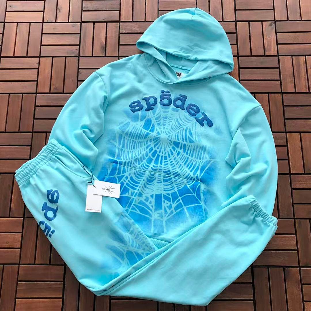 Sp5der tracksuit set front view (photo 37/37)