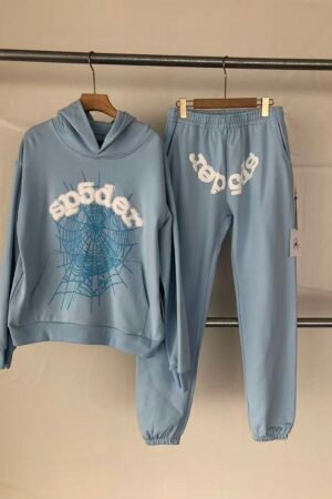 Sp5der tracksuit set - front view (1/35)
