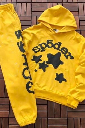 Sp5der tracksuit set - flat lay (36/36)