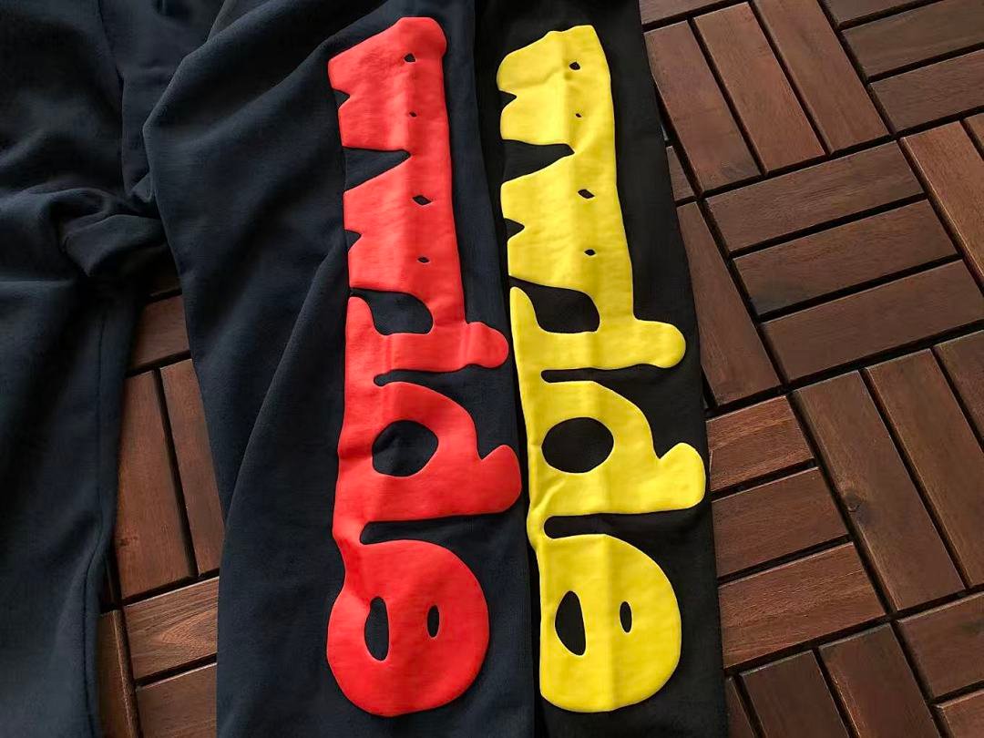 Sp5der tracksuit set logo detail (photo 6/63)