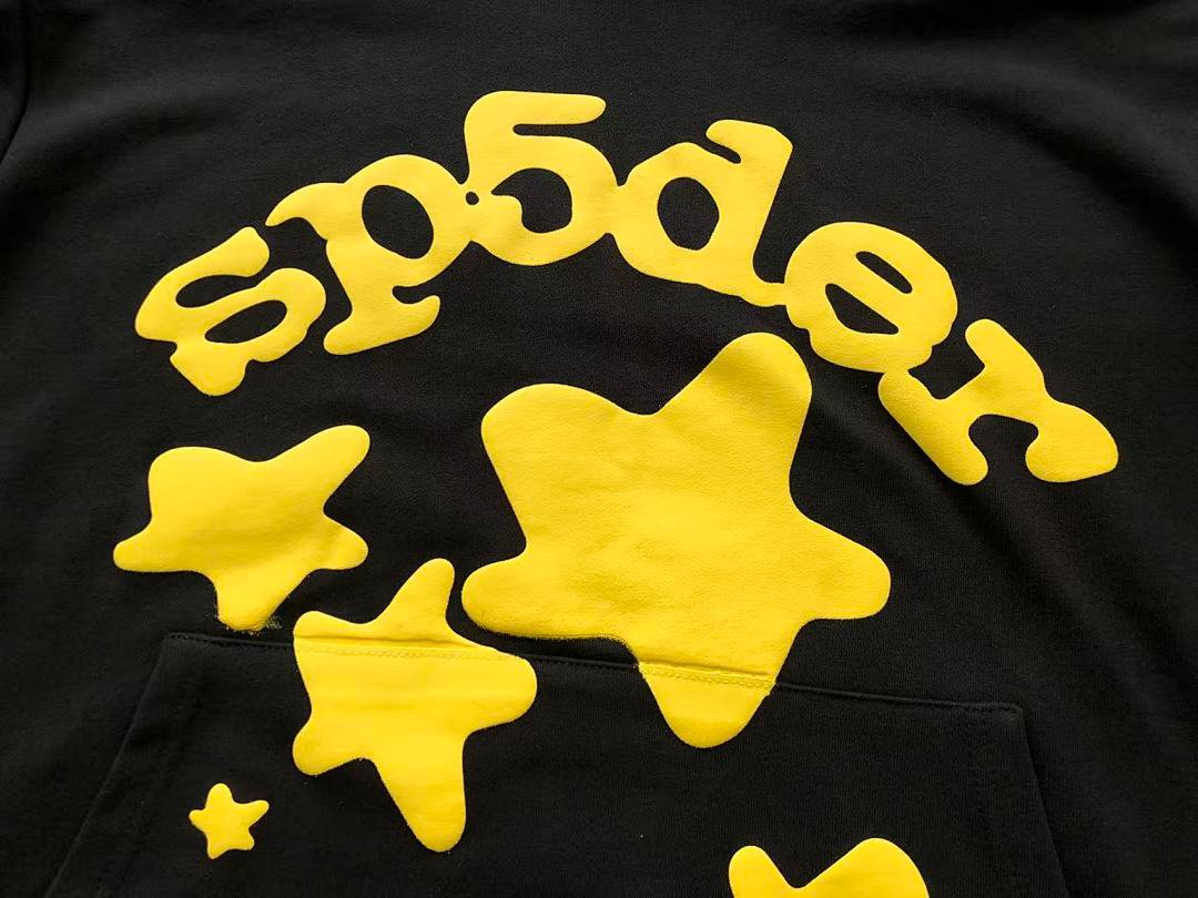 Sp5der tracksuit set fabric texture (photo 31/63)