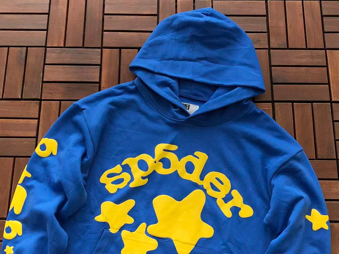 Sp5der tracksuit set fabric texture (photo 43/63)