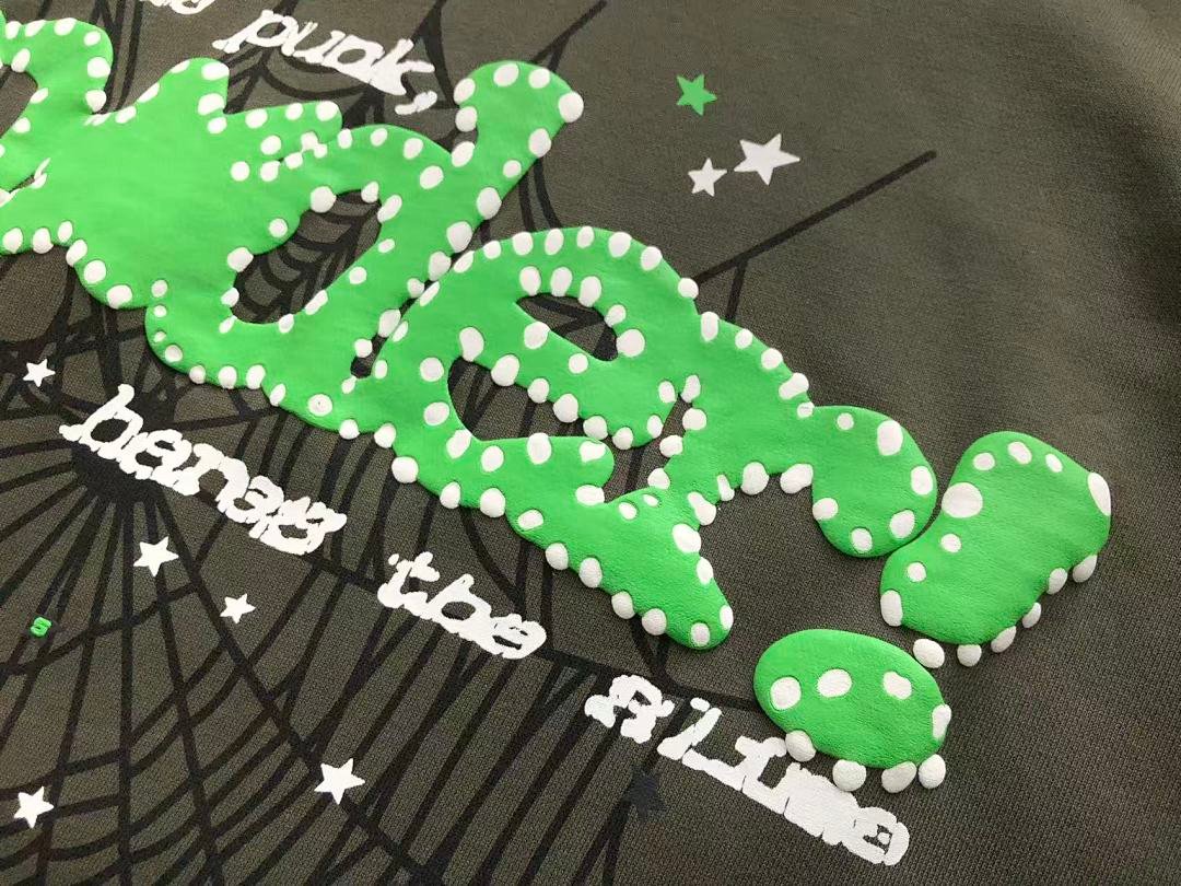 Sp5der tracksuit set fabric texture (photo 19/37)