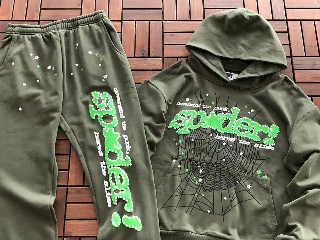 Sp5der tracksuit set additional angle (photo 33/37)