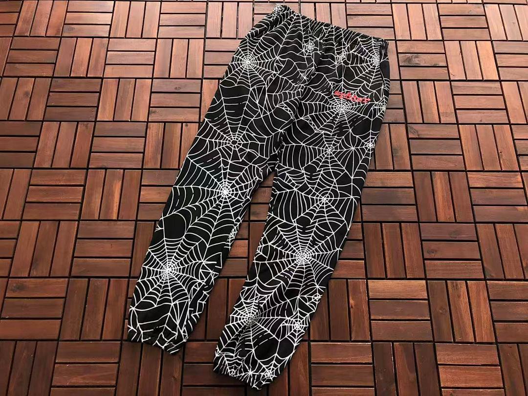 Sp5der tracksuit set fabric texture (photo 7/40)