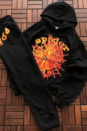 Sp5der tracksuit set - flat lay (24/35)