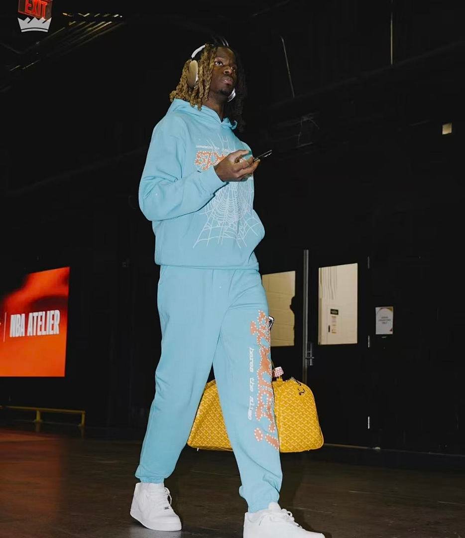 Sp5der tracksuit set side view (photo 51/52)