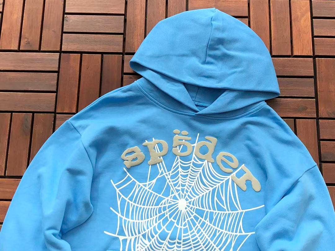 Sp5der tracksuit set fabric texture (photo 43/57)