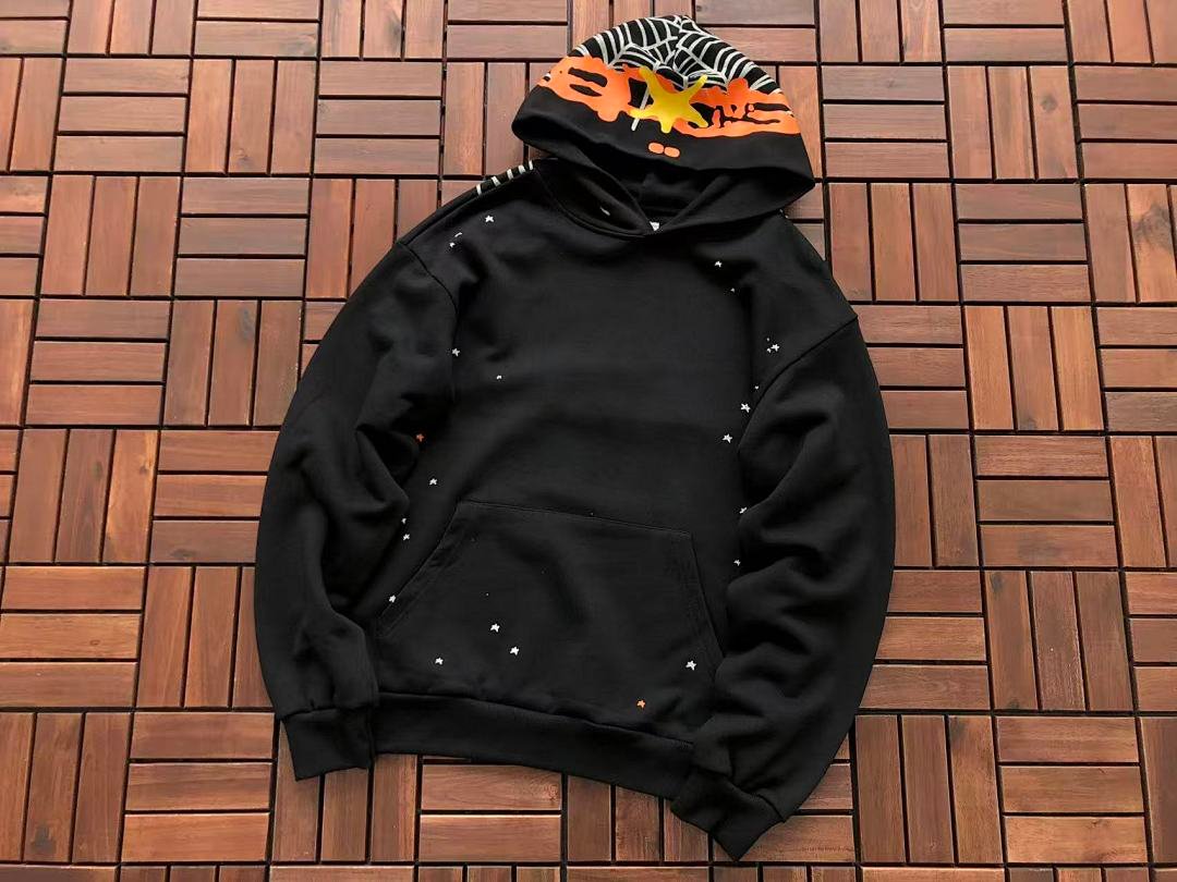 Sp5der tracksuit set fabric texture (photo 43/55)