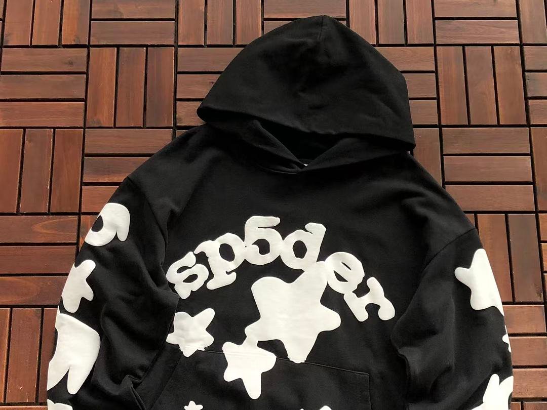 Sp5der tracksuit set logo detail (photo 6/42)