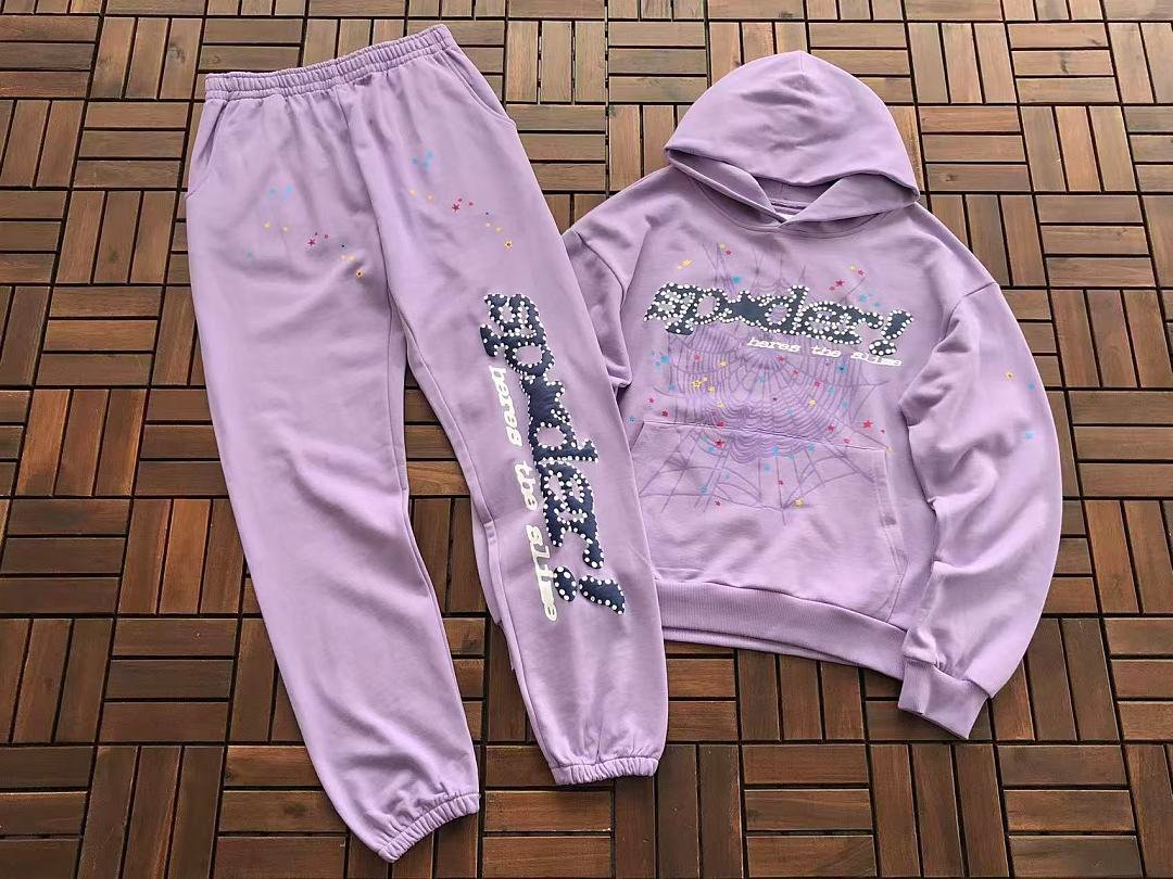 Sp5der tracksuit set additional angle (photo 9/46)