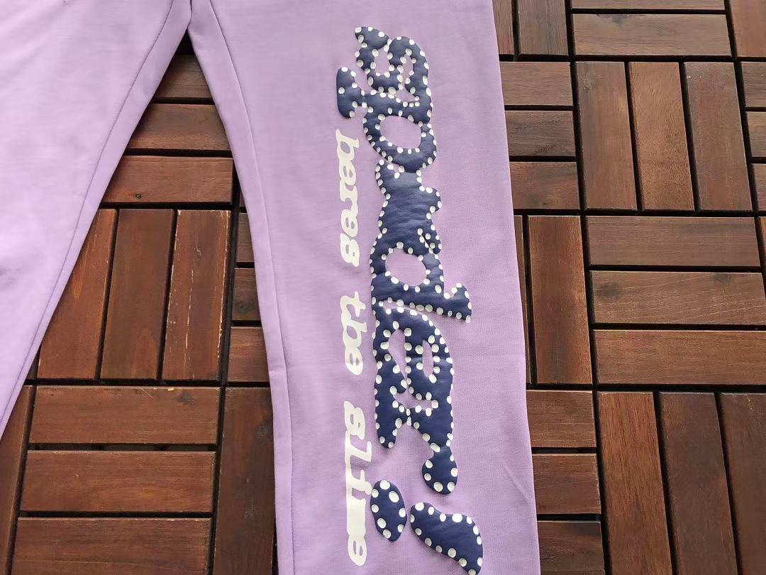Sp5der tracksuit set logo detail (photo 30/46)