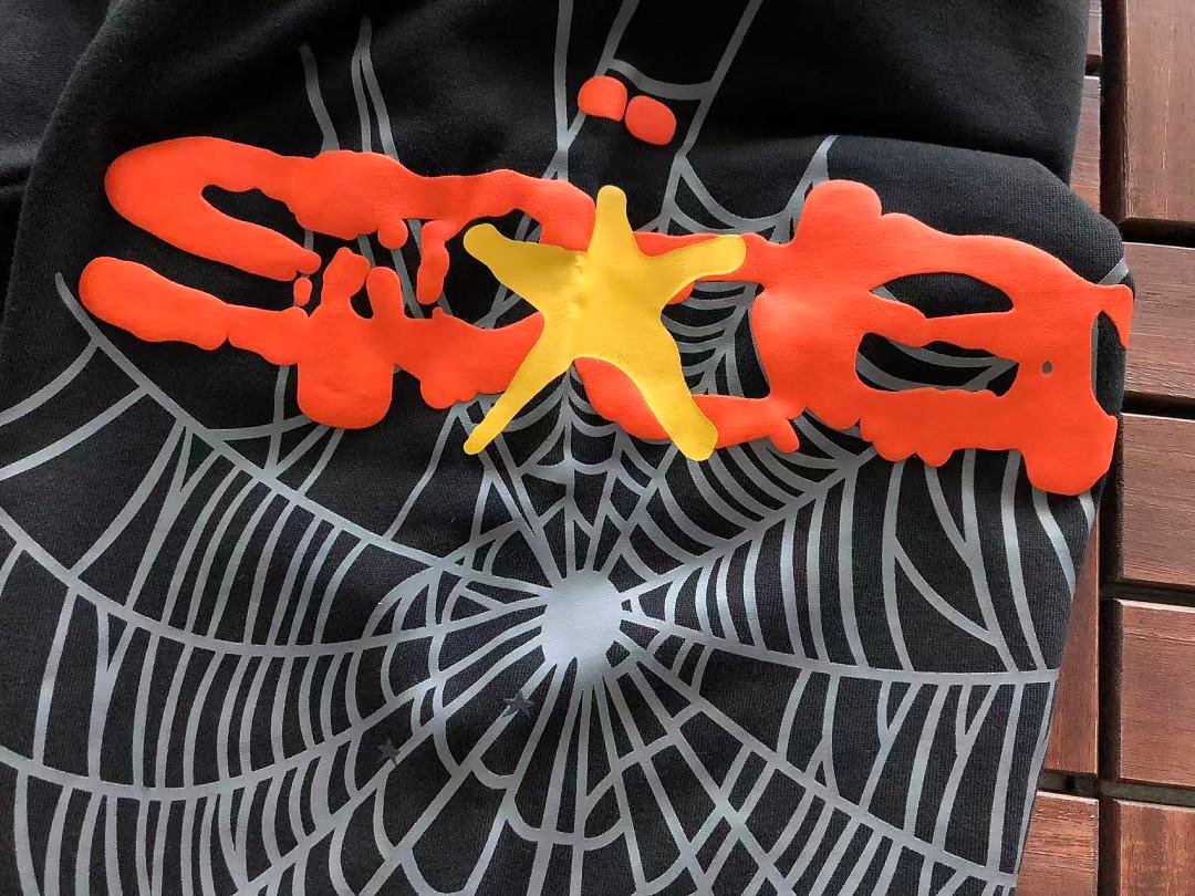 Sp5der tracksuit set logo detail (photo 30/48)