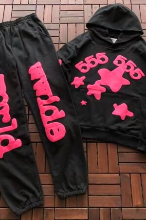Sp5der tracksuit set - logo detail (42/42)