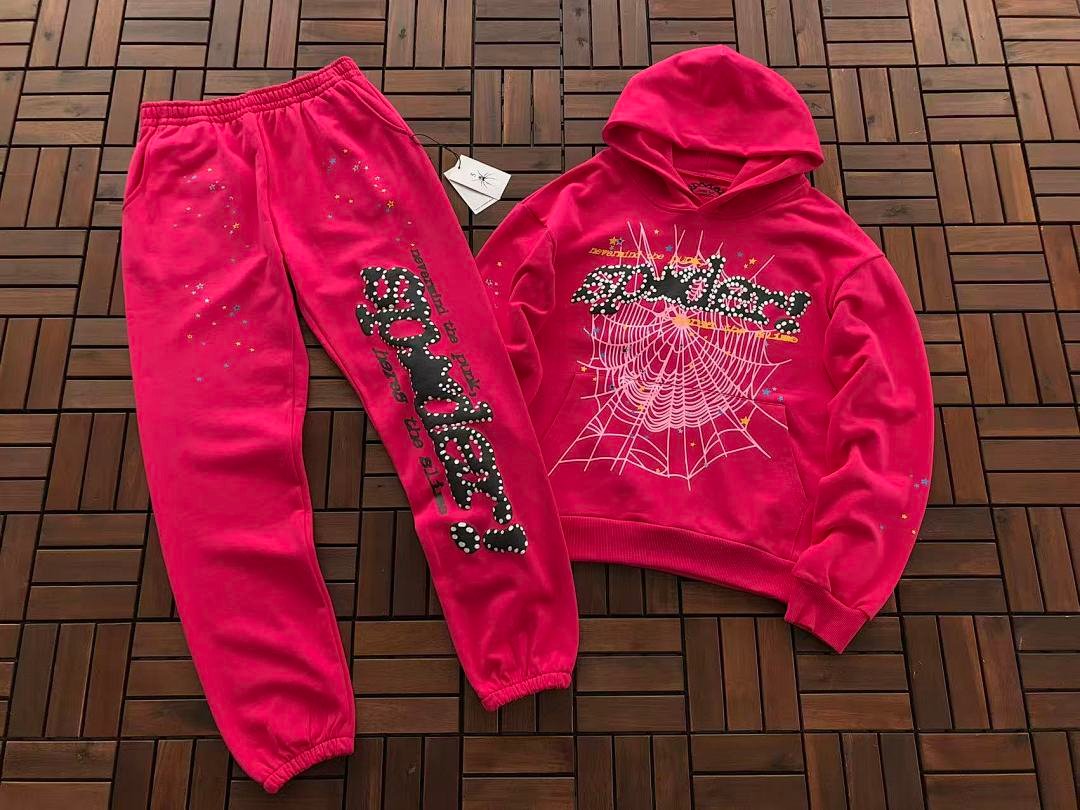 Sp5der tracksuit set front view (photo 13/51)