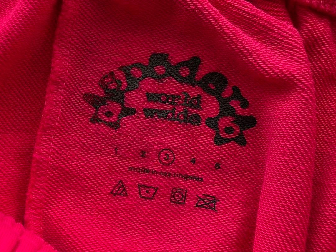 Sp5der tracksuit set logo detail (photo 30/51)