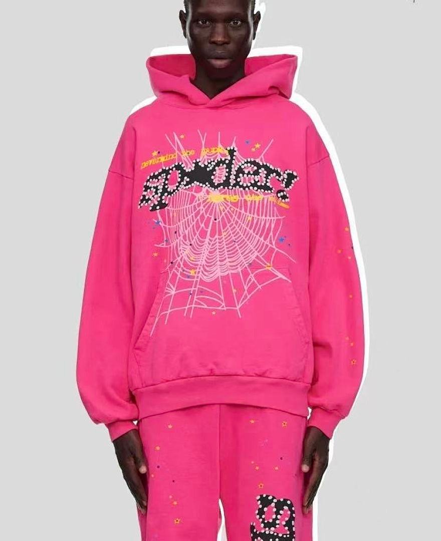 Sp5der tracksuit set model wearing (photo 47/51)