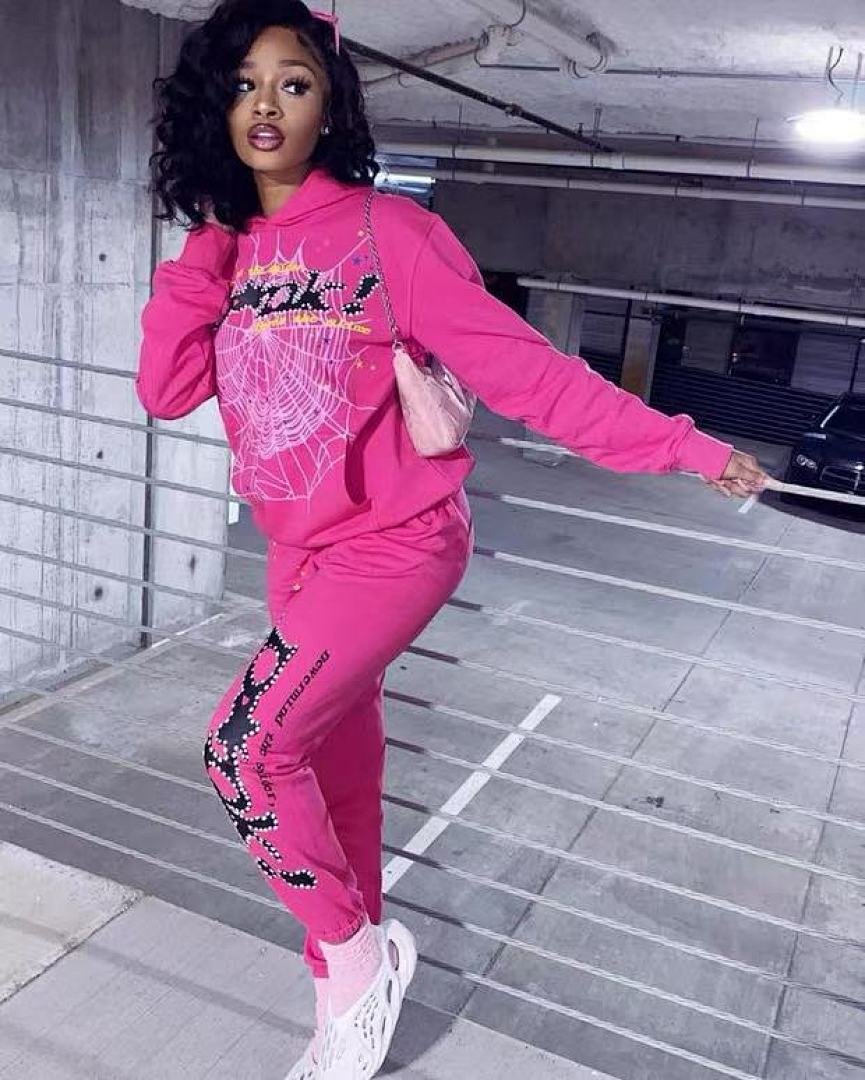 Sp5der tracksuit set front view (photo 49/51)
